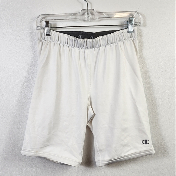 Champion Men's White Double Dry Compression Shorts Activewear, sz 2XL - Picture 1 of 10
